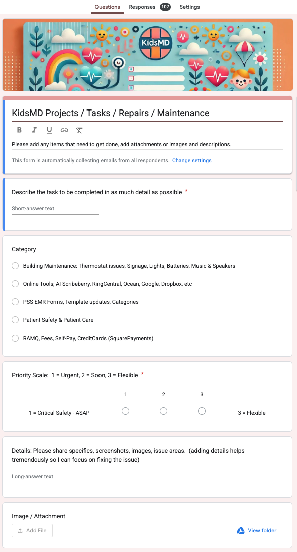 From Sticky Notes to Digital Collaboration: Building a Smarter Way to Track and Resolve Clinic Issues Together